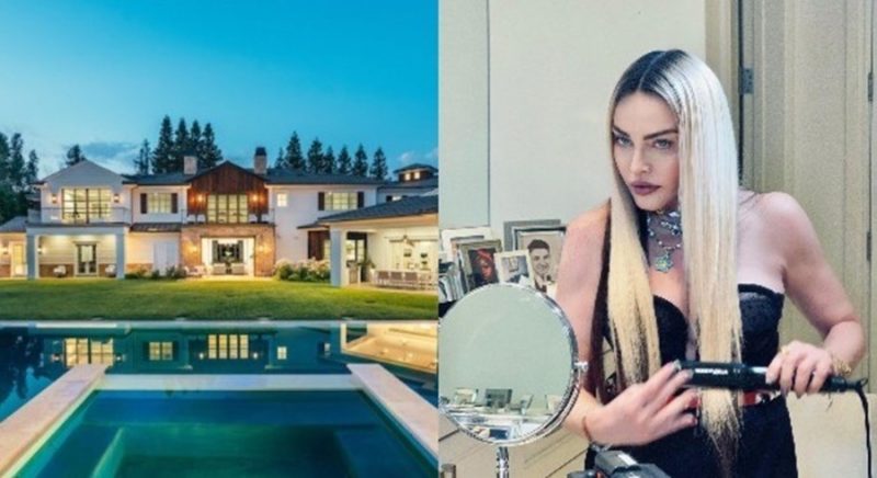 Imagem de parte da mans&atilde;o &agrave; venda por Madonna – Foto: Internet