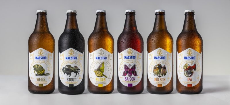 Cervejaria Maestro é responsável pela primeira cerveja artesanal produzida e engarrafada de Jaraguá do Sul &#8211; Foto: Cervejaria Maestro/Divulgação