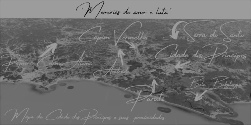 Para contextualizar o romance, o autor criou o mapa da cidade, inspirado na Regi&atilde;o Norte catarinense – Foto: Arquivo Pessoal/its Teens