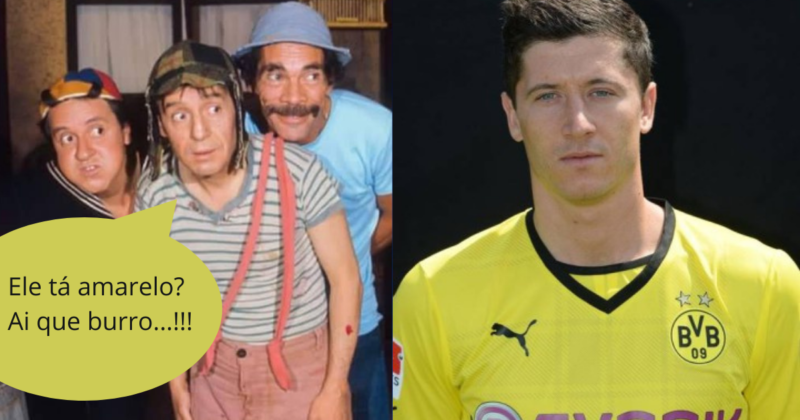 O amarelo venceu, mas foi o outro… – Foto: Reprodu&ccedil;&atilde;o