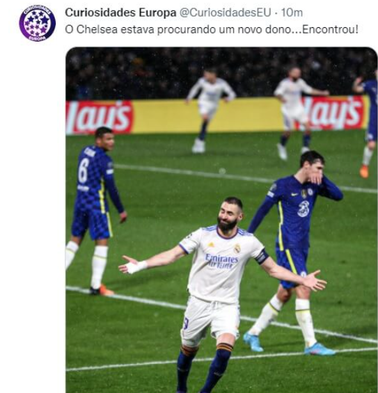                                      Os memes da vitória do Real Madrid &#8211; Foto: Twitter