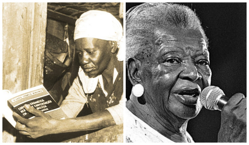 Escritora Carolina de Jesus e cantora Clementina de Jesus – Foto: Jornal Rascunho 2/Mundo Negro/Divulga&ccedil;&atilde;o