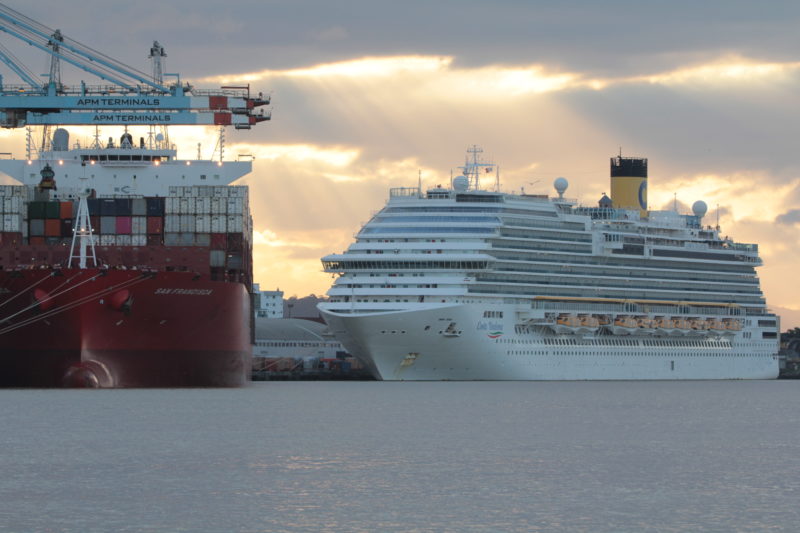 A prefeitura estima que, com estas escalas, o impacto econ&ocirc;mico na cidade tenha sido de mais de R$ 4 milh&otilde;es s&oacute; nesta temporada – Foto: Marcos Porto/Prefeitura de Itaja&iacute;/Divulga&ccedil;&atilde;o
