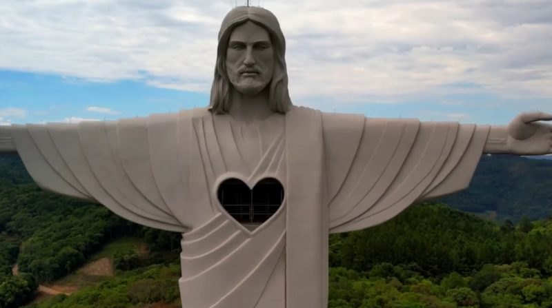 Cristo Protetor Gaúcho chega a 100 mil visitas neste 20 de