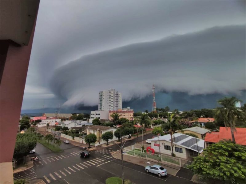 Tamara fotografou por volta das 10h no Bairro Alto da Colina. – Foto: Jornal de Beltr&atilde;o/ND