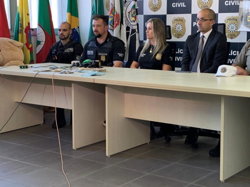 58 pessoas foram presas at&eacute; o fim da manh&atilde; desta ter&ccedil;a-feira (19) – Foto: Pol&iacute;cia Civil RS/Divulga&ccedil;&atilde;o
