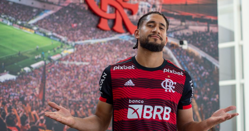 24 – Recém-contratado pelo Flamengo, o zagueiro Pablo tem valor de mercado de 8 milhões de euros (R$ 42,3 milhões). – Foto: Marcelo Cortes/Flamengo