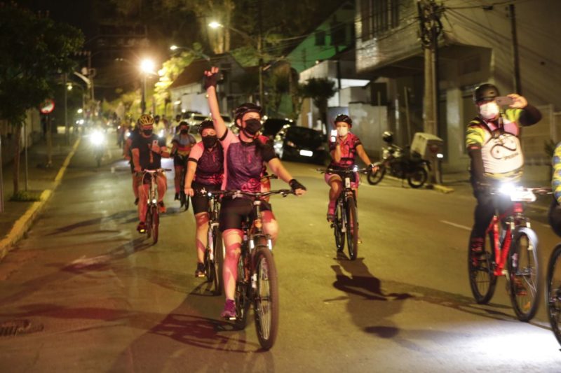 Passeios cicl&iacute;sticos s&atilde;o abertos a toda a comunidade – Foto: Prefeitura de Joinville/Divulga&ccedil;&atilde;o