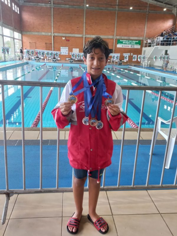 Pietro Quint se prepara para a disputa do Sul Brasileiro Mirim Petiz em Porto Alegre – Foto: divulga&ccedil;&atilde;o