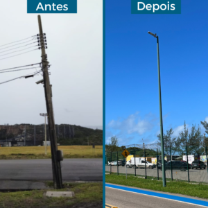 Veja o antes e depois dos investimentos &#8211; Foto: Porto de Imbituba/Divulgação/ND