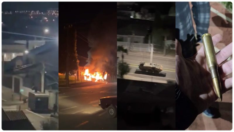 Ataque ocorreu em Guarapuava – Foto: Reprodu&ccedil;&atilde;o/ND