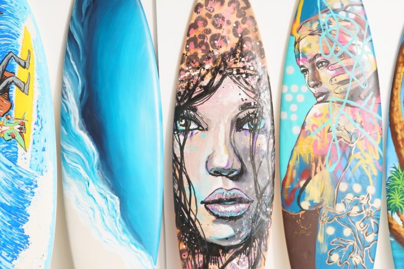 Pranchart: Da onda do mar, pra parede de casa