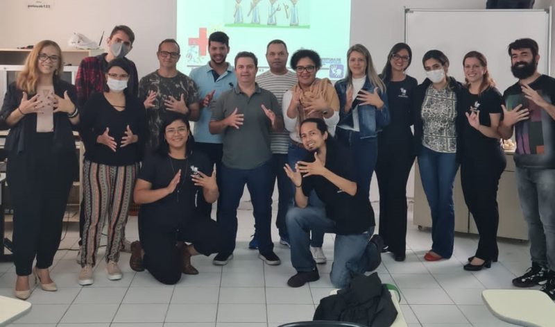 Curso gratuito de libras para a popula&ccedil;&atilde;o da Capital – Foto: Prefeitura de Florian&oacute;polis/Divulga&ccedil;&atilde;o/ND