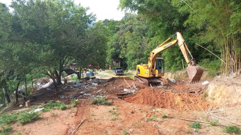 Obras irregulares foram demolidas em Florianópolis