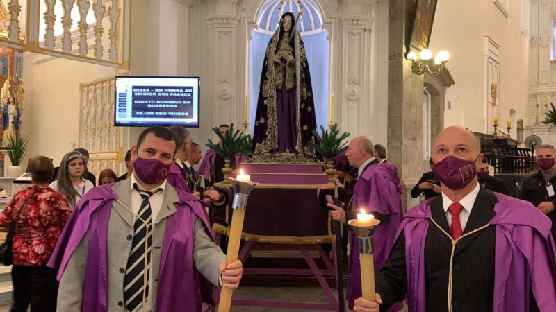 Prociss&atilde;o Senhor dos Passos na Capital neste domingo (3) – Foto: Apoio Comunica&ccedil;&atilde;o/Divulga&ccedil;&atilde;o ND