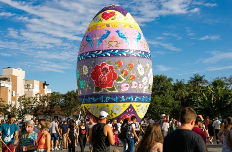 Cerca de 200 mil pessoas visitaram a Osterfest – Foto: Daniel Zimmermann/Divulga&ccedil;&atilde;o/ND