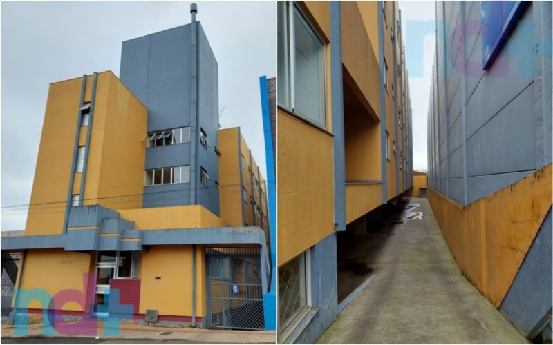 Queda ocorreu em um pr&eacute;dio no centro da cidade. – Foto: Divulga&ccedil;&atilde;o/ND