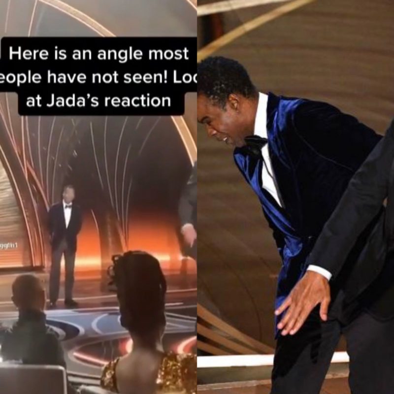 Rea&ccedil;&atilde;o de Jada Pinkett ao tapa de Will Smith em Chris Rock no Oscar – Foto: Reprodu&ccedil;&atilde;o/ND