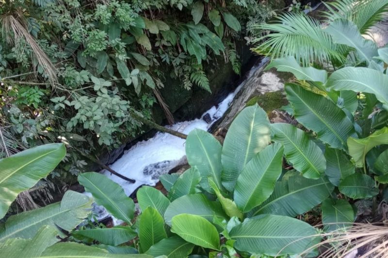 Capta&ccedil;&atilde;o de &aacute;gua do rio Sete de Janeiro foi paralisada por suspeita de contamina&ccedil;&atilde;o – Foto: Prefeitura de Massaranduba/Divulga&ccedil;&atilde;o