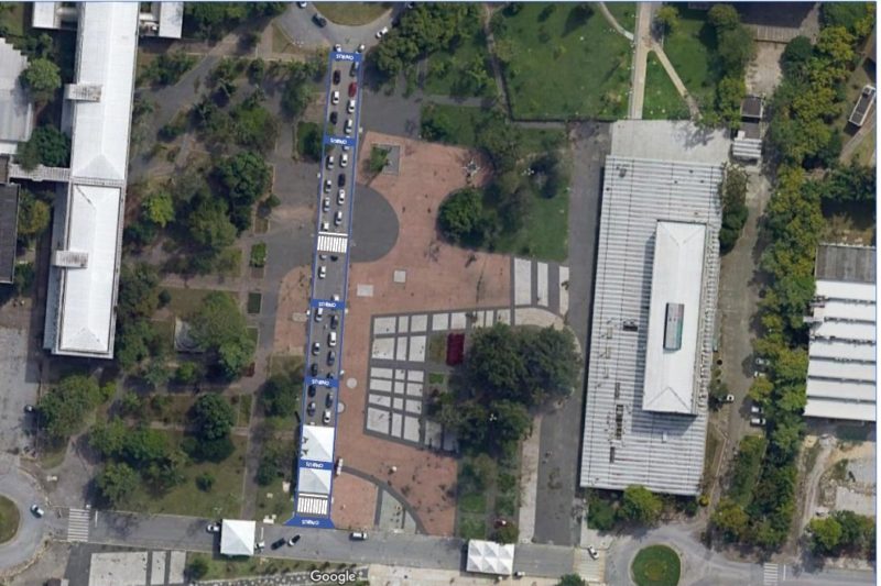 Proposta de corredor exclusivo para &ocirc;nibus passa por dentro da UFSC – Foto: Divulga&ccedil;&atilde;o/ND