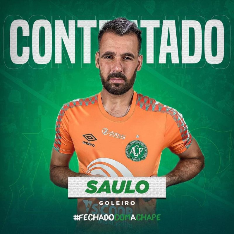 Saulo, de 36 anos, estava na Ferrovi&aacute;ria – Foto: Chapecoense/Divulga&ccedil;&atilde;o/ND