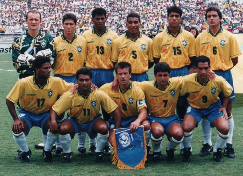 Romário com a camisa 11 em foto da Seleção Brasileira campeã do mundial de 1994 &#8211; Foto: Wilson de Carvalho/CBF/ND