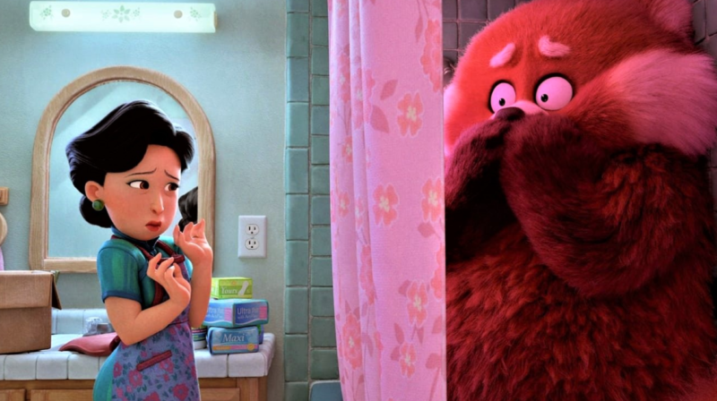 Cena em que m&atilde;e e filha lidam, ao mesmo tempo, com dois problemas diferentes, entretanto muito parecidos – Foto: Internet/Reprodu&ccedil;&atilde;o