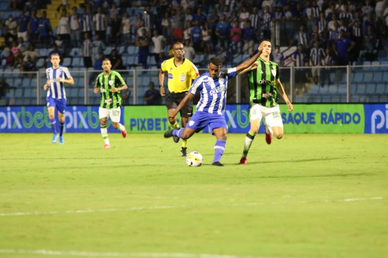 Ava&iacute; derrota o Am&eacute;rica-MG na abertura do Brasileiro da S&eacute;rie A 2022 – Foto: Frederico Tadeu/Ava&iacute; FC