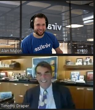 empresário de joinville com americano