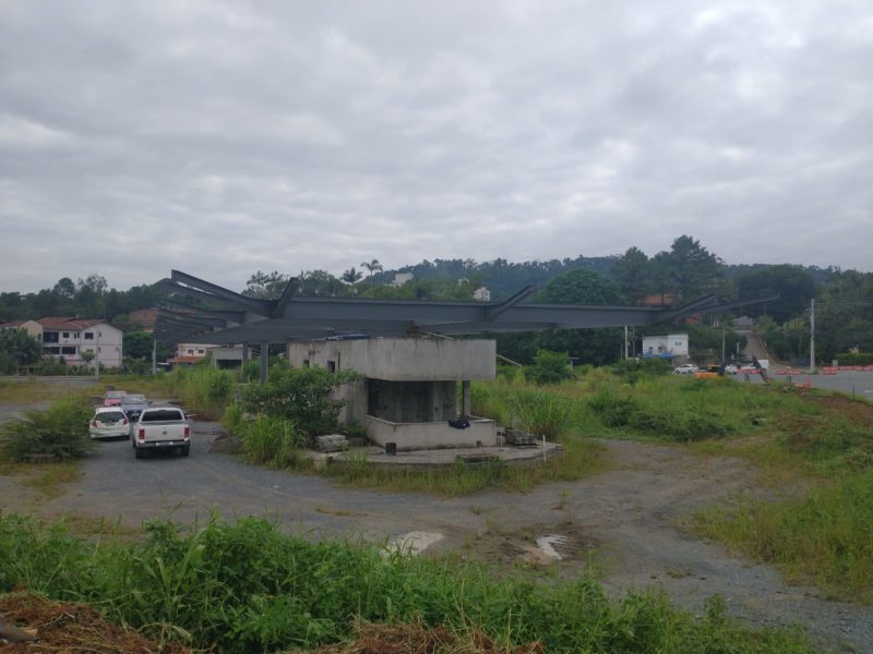 Obras no Terminal Oeste de Blumenau ser&atilde;o retomadas e prazo de conclus&atilde;o &eacute; janeiro de 2023 – Foto: Divulga&ccedil;&atilde;o/Secretaria de Obras/ND