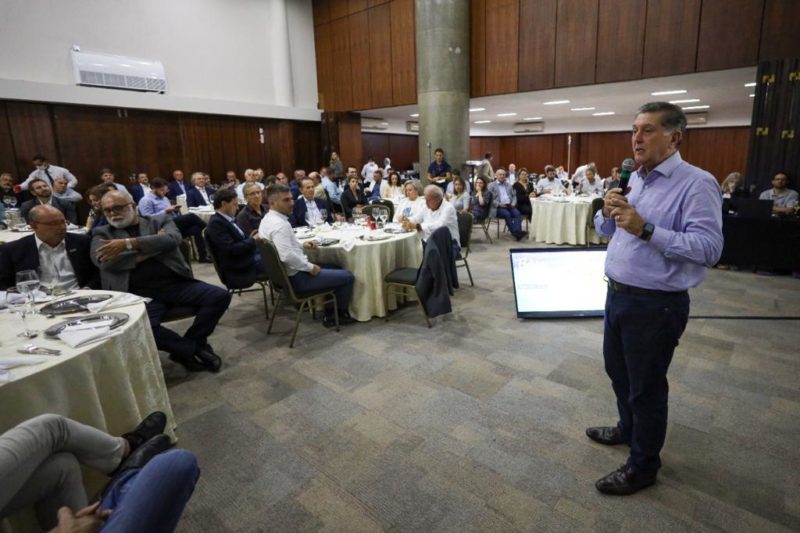 Prefeito Top&aacute;zio tamb&eacute;m criticou demora do MPSC sobre Plano Diretor – Foto: NDMais