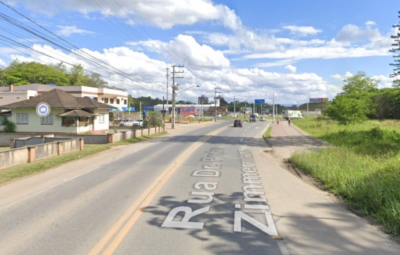 Caso de viol&ecirc;ncia dom&eacute;stica foi registrado em Blumenau – Foto: Reprodu&ccedil;&atilde;o/Google Maps/ND