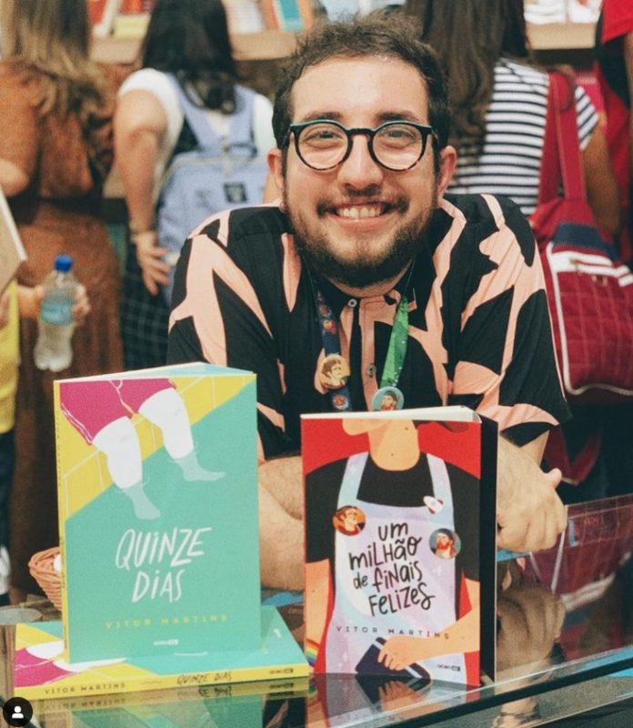 Vitor Martins &eacute; escritor, ilustrador e tradutor – Foto: Instagram/Reprodu&ccedil;&atilde;o