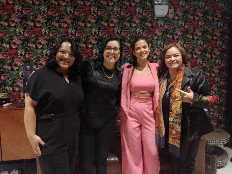 Clima de companheirismo e descontra&ccedil;&atilde;o toma conta das finalistas antes da final – Foto: Yasmin Mior/ND