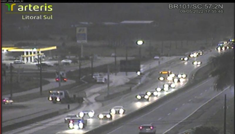 alagamento na BR-101