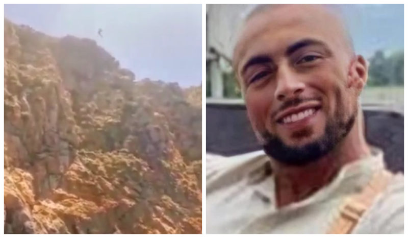 Ex-jogador morreu ao saltar de rocha