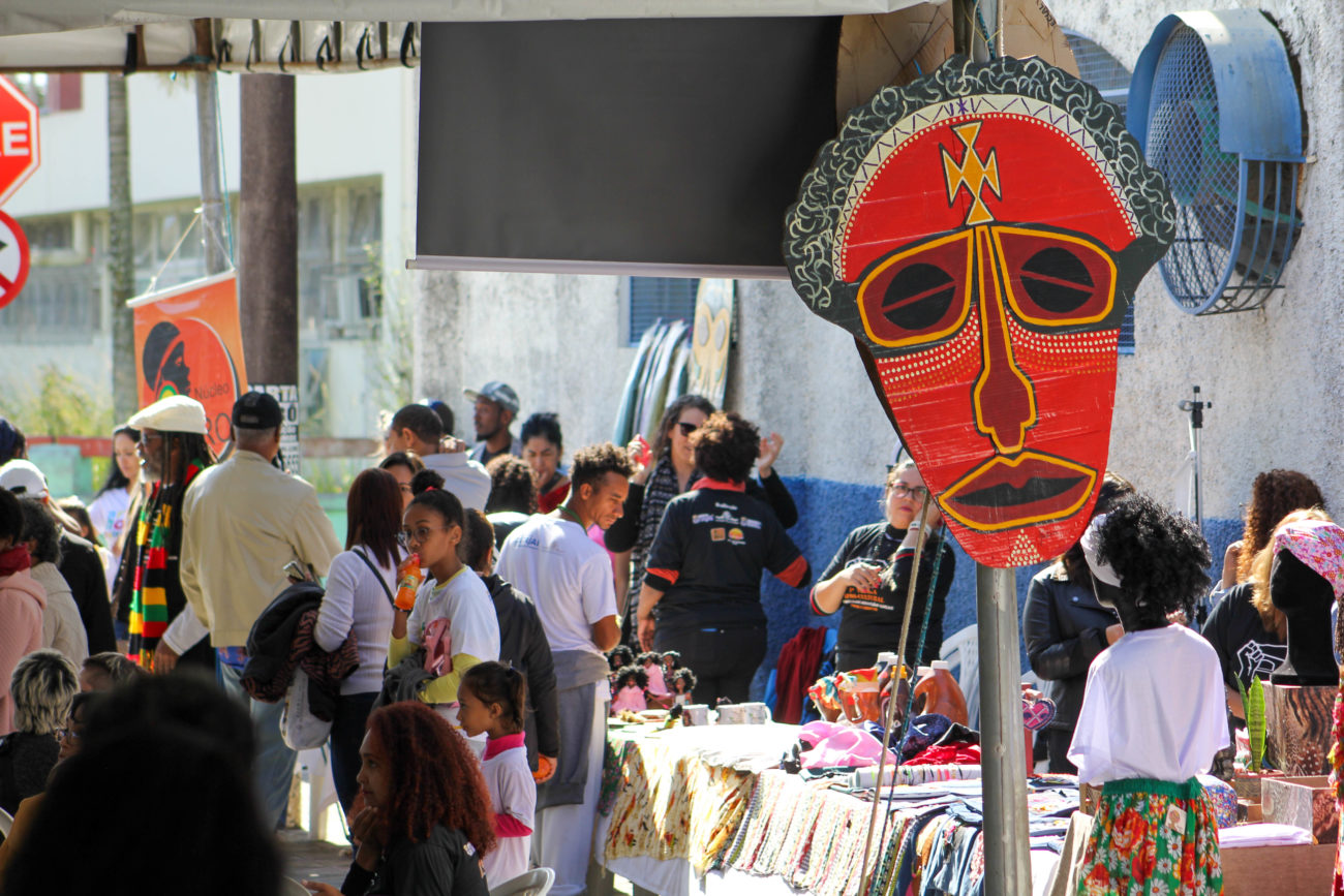 Virada Cultural Foto mostra feira da edição passada da Virada Afrocultural