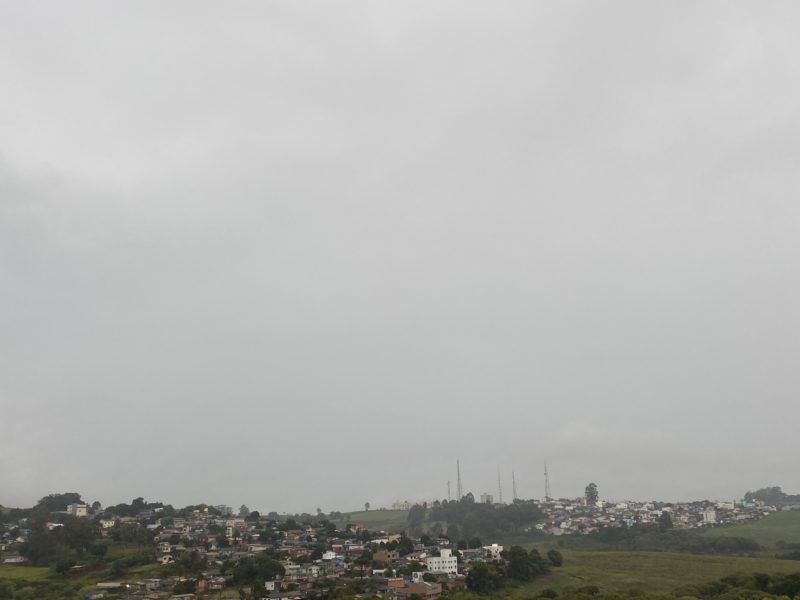 Chove em Chapec&oacute; neste s&aacute;bado – Foto: Willian Ricardo/ND