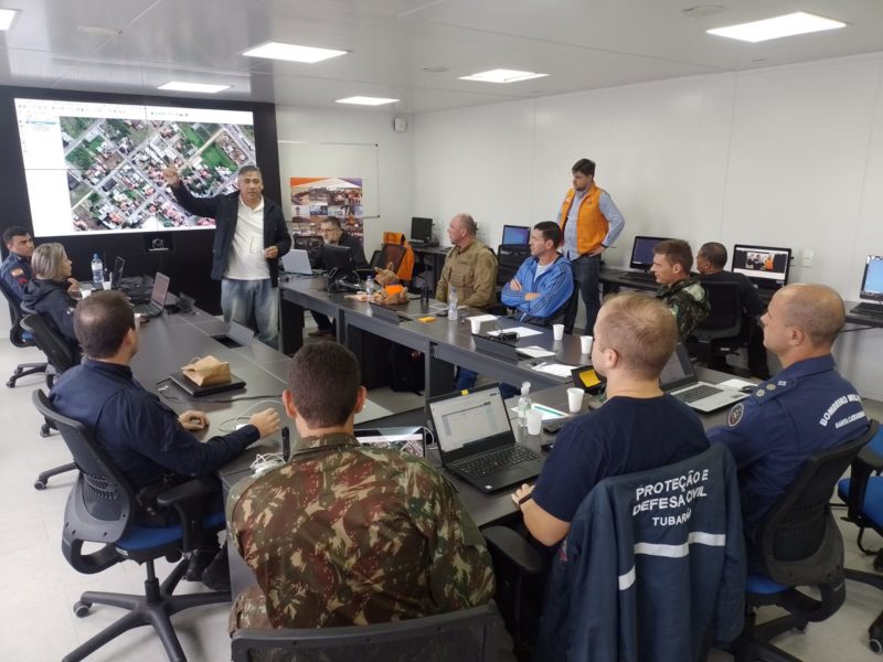 A for&ccedil;a-tarefa determinou o fechamento de todo o com&eacute;rcio e atividades n&atilde;o essenciais ap&oacute;s o meio-dia desta quarta-feira (4) – Foto: Divulga&ccedil;&atilde;o/ND