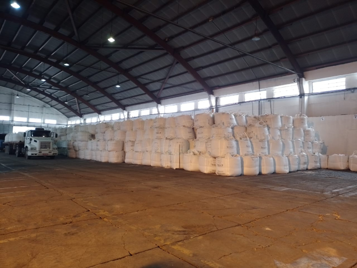 Imagens mostram carga armazenada no Porto de Itajaí &#8211; Foto: COSEG/SPI/Divulgação/ND