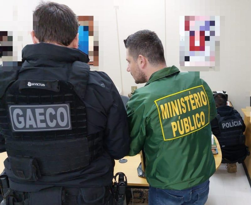 Operação do Gaeco faz buscas na casa do ex-presidente da Chapecoense &#8211; Foto: Ministério Público de SC/ND