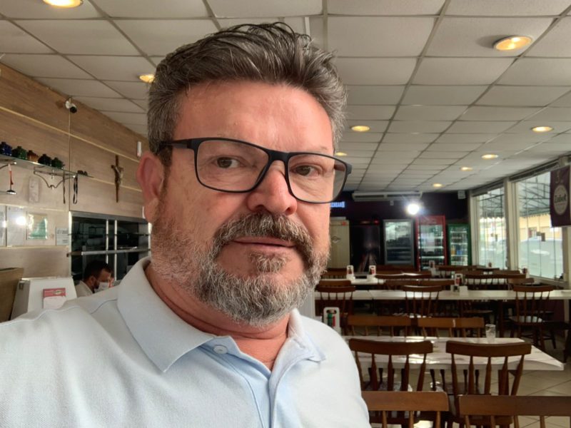 Amauri Zabot veio para Florian&oacute;polis como servente de pedreiro e agora possui o pr&oacute;prio neg&oacute;cio – Foto: Arquivo Pessoal/Divulga&ccedil;&atilde;o/ND