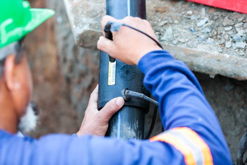 melhoria no abastecimento de água em Joinville