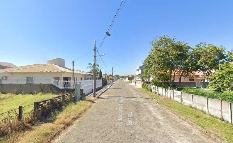 Homem &eacute; perseguido e atacado com faca de serra no Sul de SC – Foto: Google Maps/Reprodu&ccedil;&atilde;o/ND