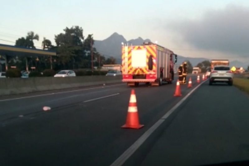 Homem foi atropelado na BR-280, em Guaramirim – Foto: Internet
