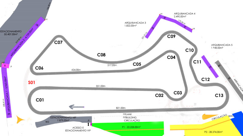 O projeto do aut&oacute;dromo de Chapec&oacute; foi entregue. – Foto: Divulga&ccedil;&atilde;o/Extra Comunica/ND