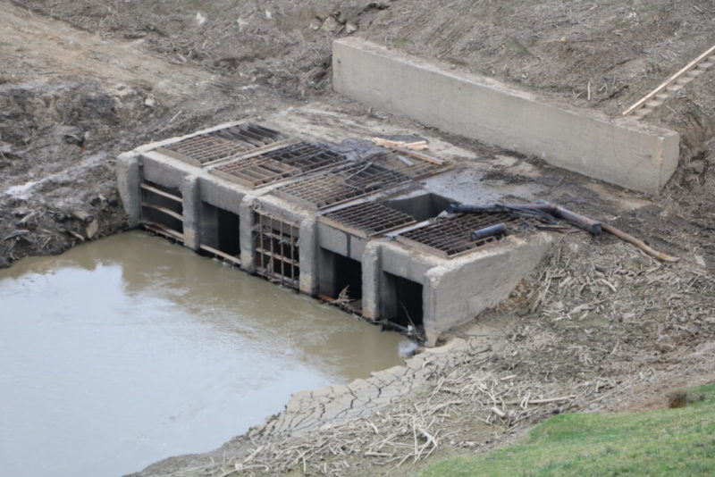 Comportar da Barragem de Ituporanga foram fechadas na tarde desta quarta-feira (4) &#8211; Foto: Divulgação