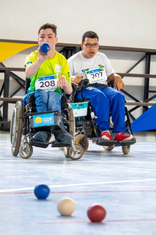 Jogo de Bocha Paralímpica