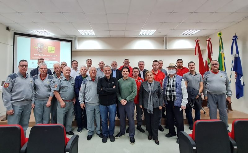 Reuni&atilde;o do Conselho Deliberativo e Assembleia Geral Ordin&aacute;ria – Foto: Corpo de Bombeiros Volunt&aacute;rios de Joinville