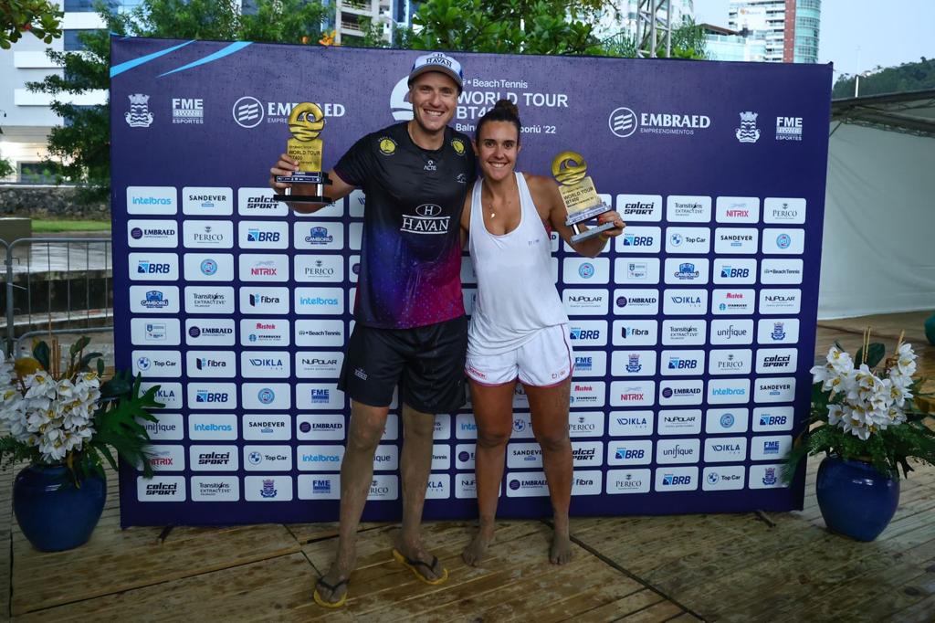 Gaspar (SC) recebe a DUO Cup de Beach Tennis, torneio com premiação de R$  25 mil